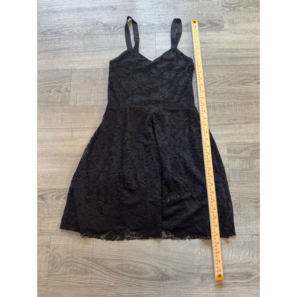 Free People Reflected Moonlight Lace Dress Black NWOT Size XS Prom Whimsigoth - Picture 8 of 8